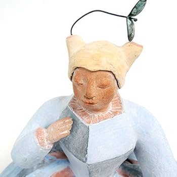 人形 陶器 作家 雪の子 置物 テラコッタ 銘 重 人形 陶器 作家 雪の子 置物 テラコッタ 銘 重 人形 陶器 作家